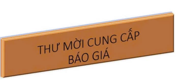 Về việc mời cung cấp báo giá Que thử nước tiểu