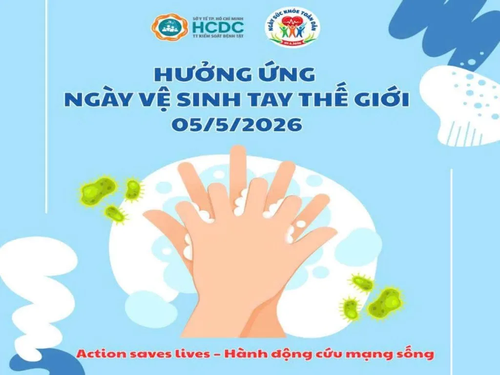 HƯỞNG ỨNG NGÀY VỆ SINH TAY THẾ GIỚI 05/5/2026